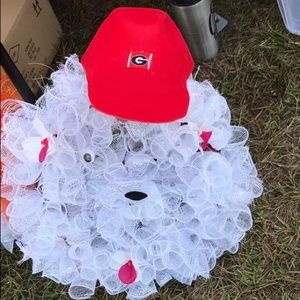 Georgia Bulldog deco Mesh Wreath